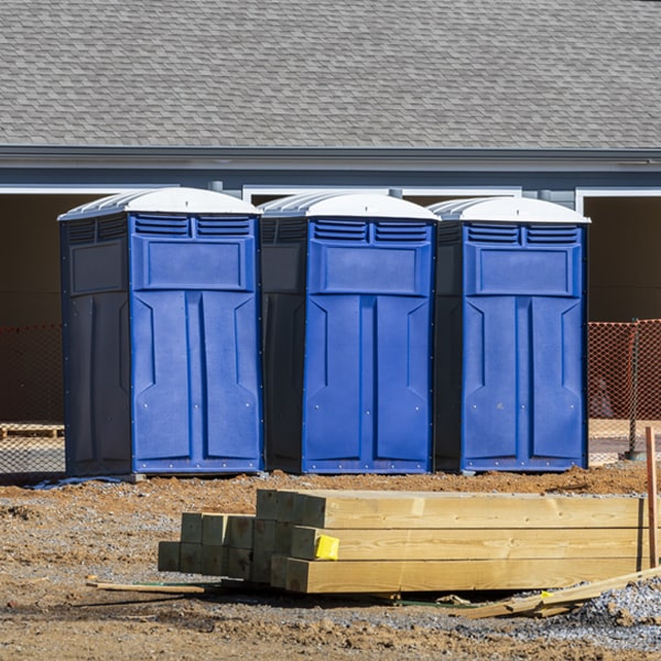 what is the expected delivery and pickup timeframe for the porta potties in West Jordan Utah